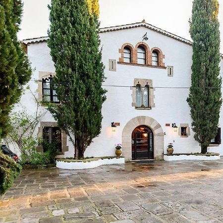 Masia Can Manent Del Bosc S XVIII Santa Eulalia de Ronsaná Exterior foto